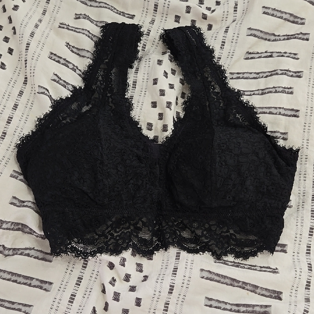 Aerie Black Lace Bralette